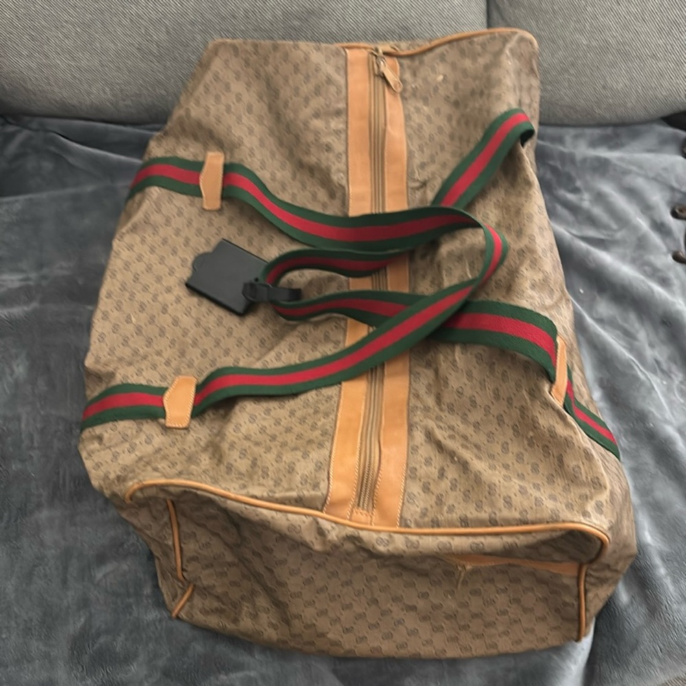 Vintage Gucci Duffel Bag
